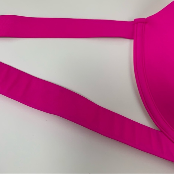 Victorias Secret Bikini Top 36C Hottie Halter Pink - Picture 14 of 15